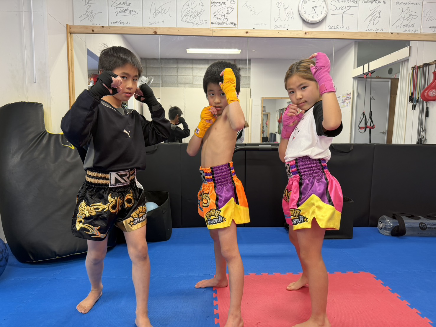 子供クラス 体操と護身術